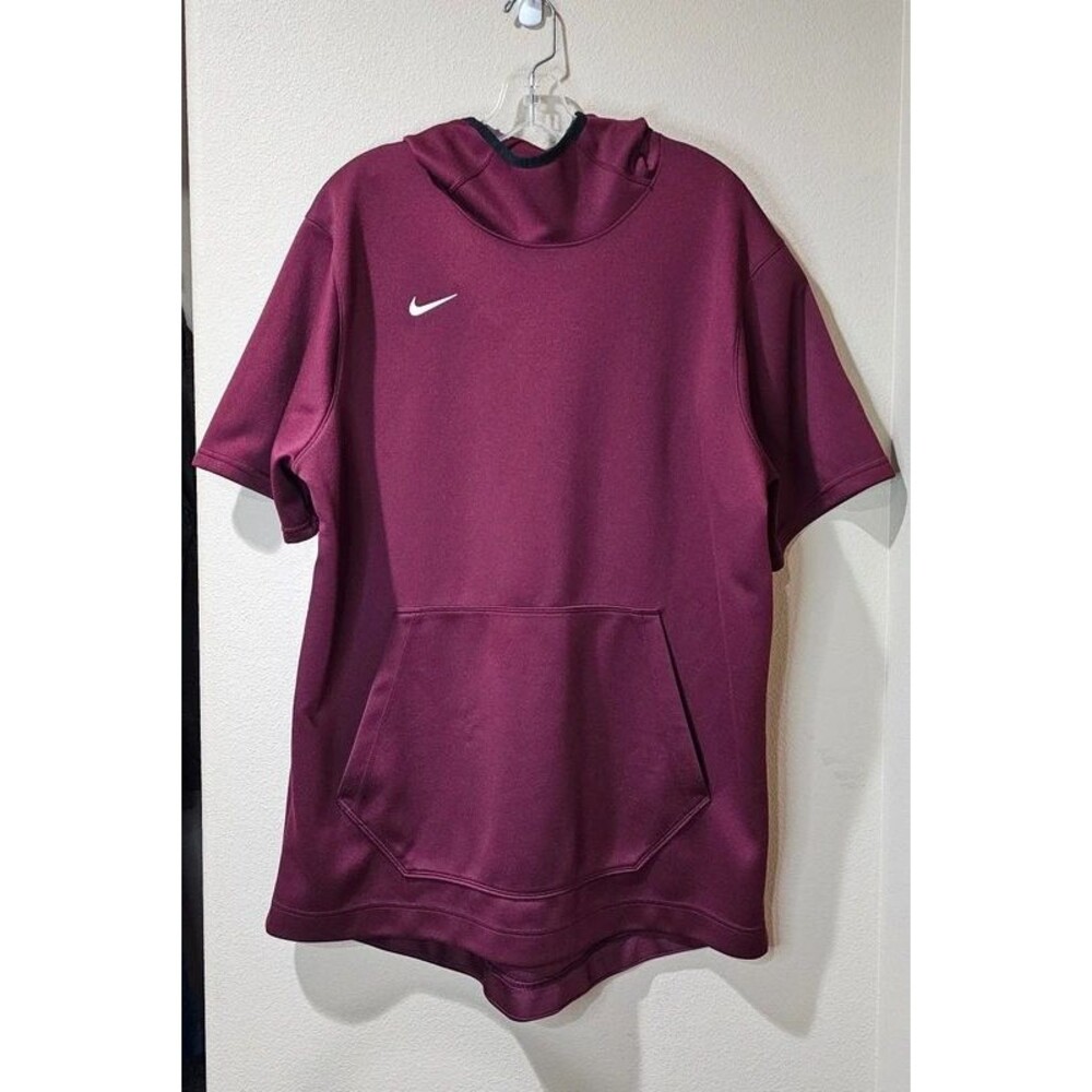 Nike Dri-Fit Short Sleeve Hoodie Size XLT